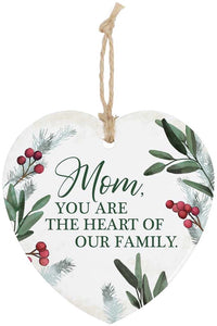 Mom Heart Ornament