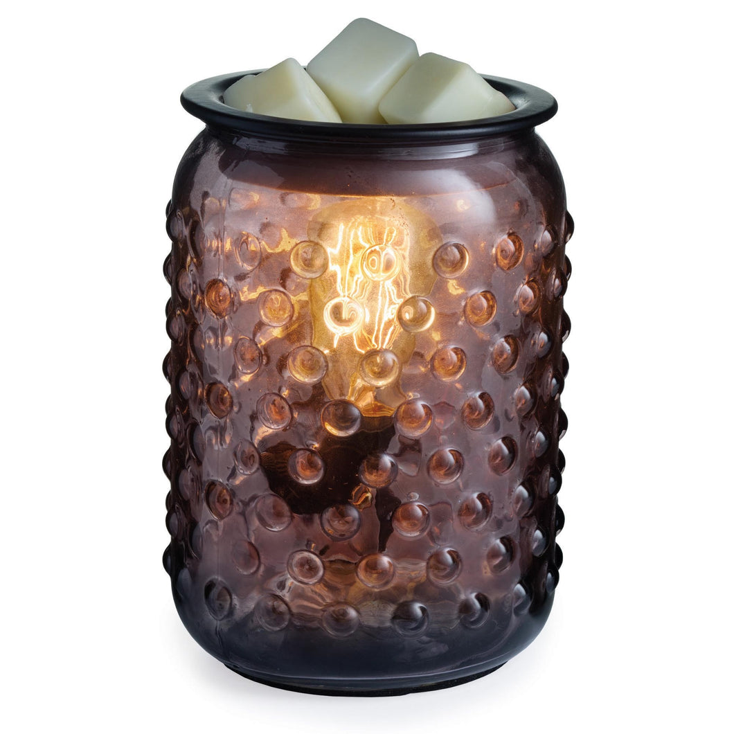 Smokey Hobnail Vintage Style Bulb Illumination Warmer
