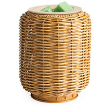 Load image into Gallery viewer, Wicker Illumination Fragrance Warmer
