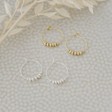 Load image into Gallery viewer, Callie Hoops - Silver
