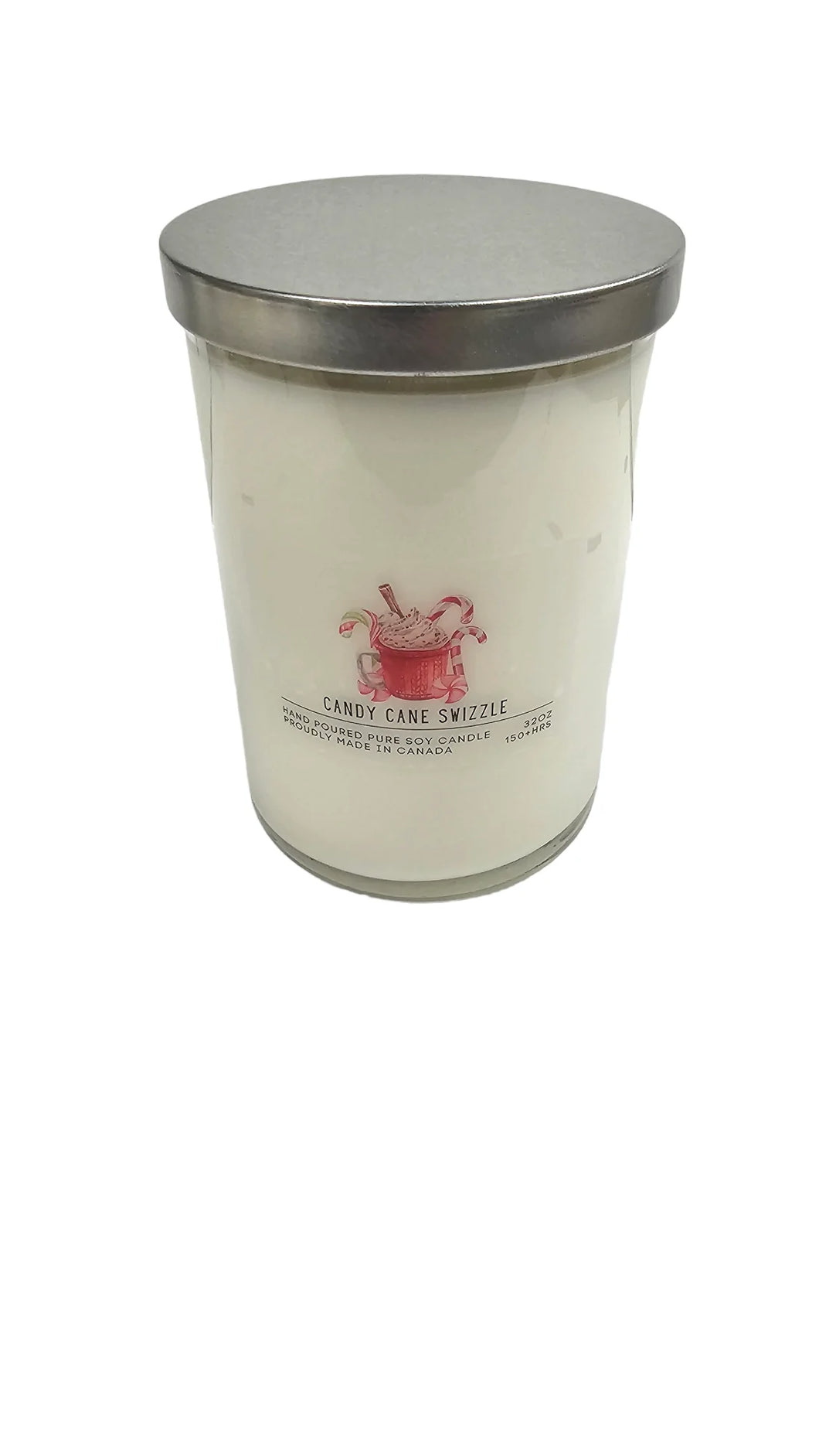 Candy Cane Swizzle 2-Wick 32oz Candle