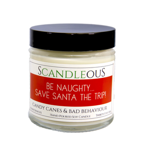 Be Naughty - Save Santa The Trip 4oz Candle