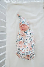 Load image into Gallery viewer, Autumn Top Knot Baby Hat
