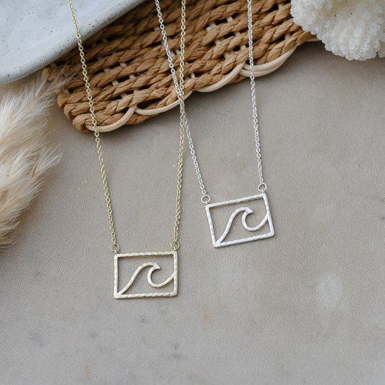 Curl Necklace - Gold
