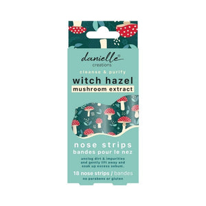 18pc. Mushroom Nose Strips - Witch Hazel & Mushroom