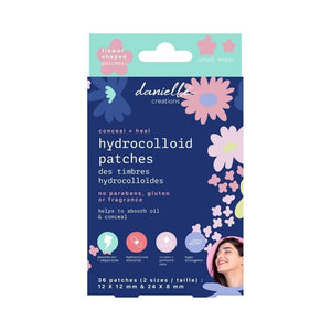 Flower Shaped Hydrocolloid Patches