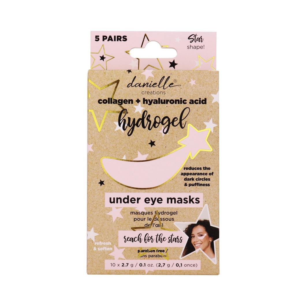 5pc. Star Under Eye Masks - Collagen & Hyaluronic Acid