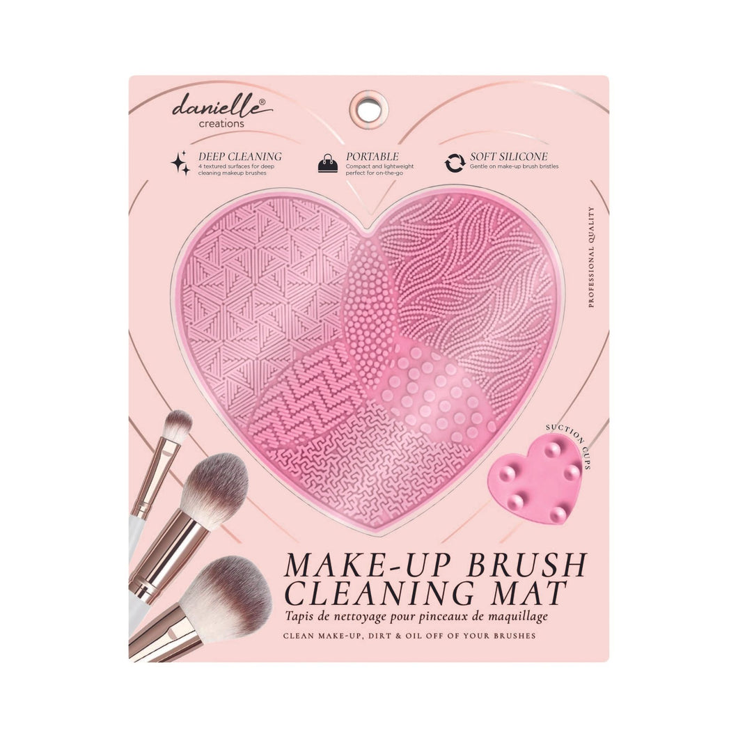 Brush Cleaning Mat - Heart Shape