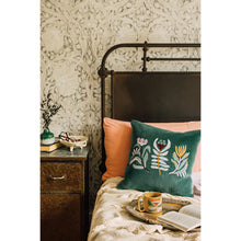 Load image into Gallery viewer, Venus Embroidered Throw Pillow
