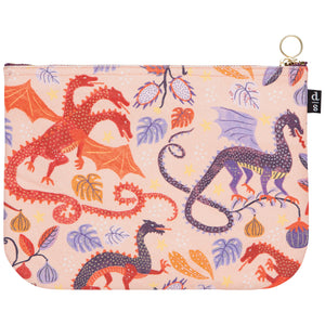 Ember Zipper Large Pouch