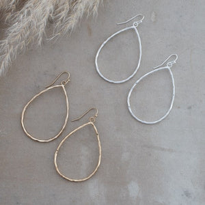 Drop Earrings - Silver