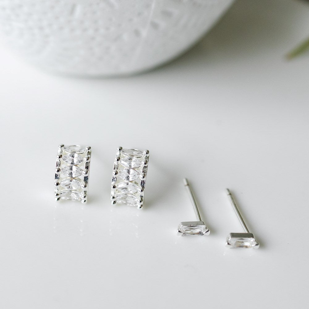 Duet Set - Fancy - Silver/Clear