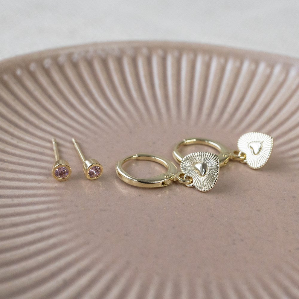 Duet Set - Sweetheart - Gold