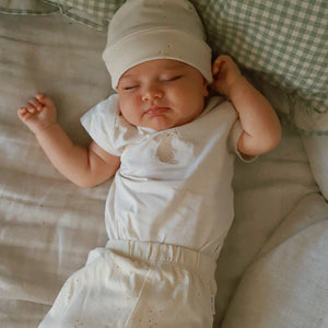 Embroidered Bunny Onesie