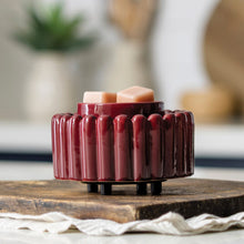 Load image into Gallery viewer, Burgundy Ridges Illuminaire Fan Fragrance Warmer
