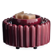 Load image into Gallery viewer, Burgundy Ridges Illuminaire Fan Fragrance Warmer
