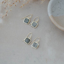 Load image into Gallery viewer, Florence Earrings - Gold/Labradorite
