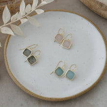 Load image into Gallery viewer, Florence Earrings - Gold/Labradorite
