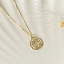 Load image into Gallery viewer, Fossil Tide Necklace- Gold
