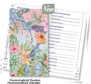 Hummingbird Password Journal
