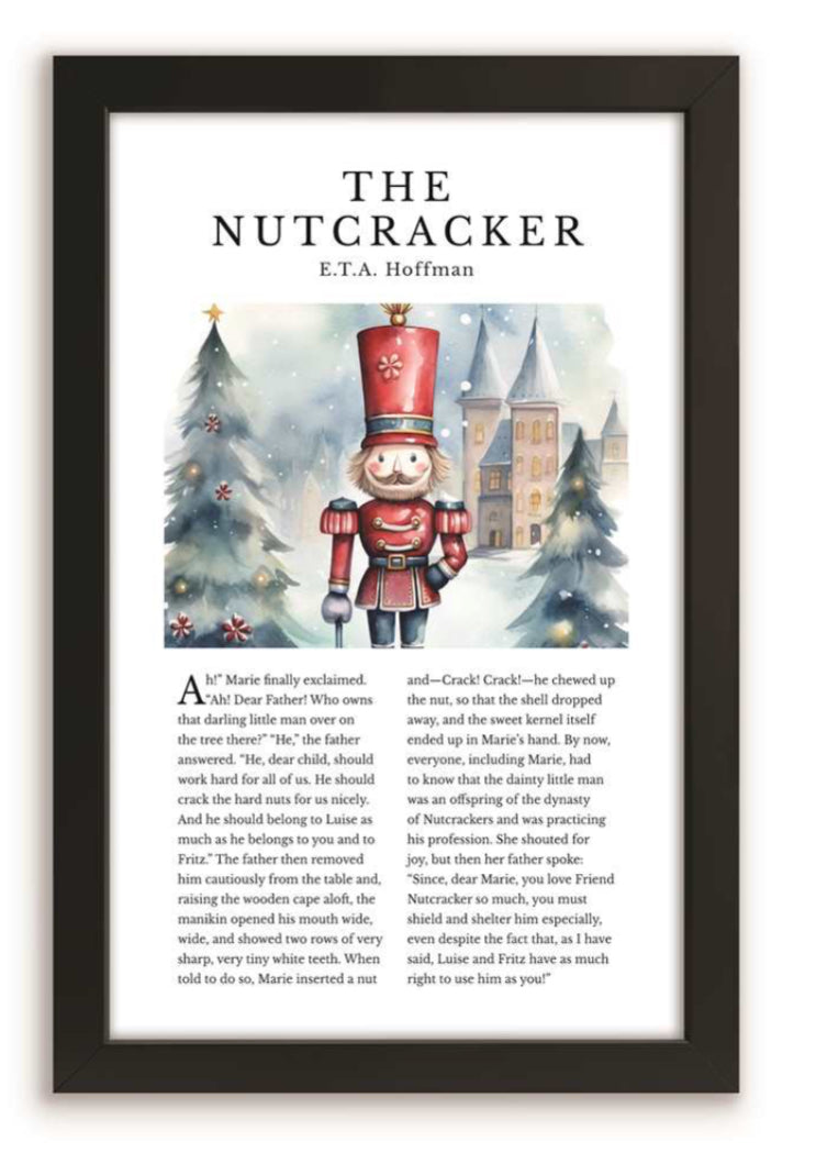 Nutcracker Book Art