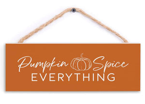 Pumpkin Spice String Sign