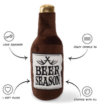 Load image into Gallery viewer, Beer Season Antlers Dog Toy
