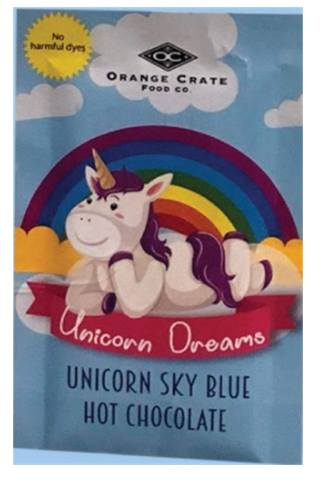 Unicorn Sky Blue Single Serving Hot Chocolate