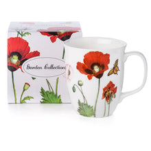 Load image into Gallery viewer, Garden Collection &#39;Poppies&#39; Java Mug
