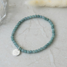 Load image into Gallery viewer, Go-To Bracelet- Silver/ Guatemala Jade
