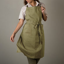 Load image into Gallery viewer, Olive Branch Stonewash Apron
