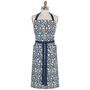 Vinebloom Block Print Apron
