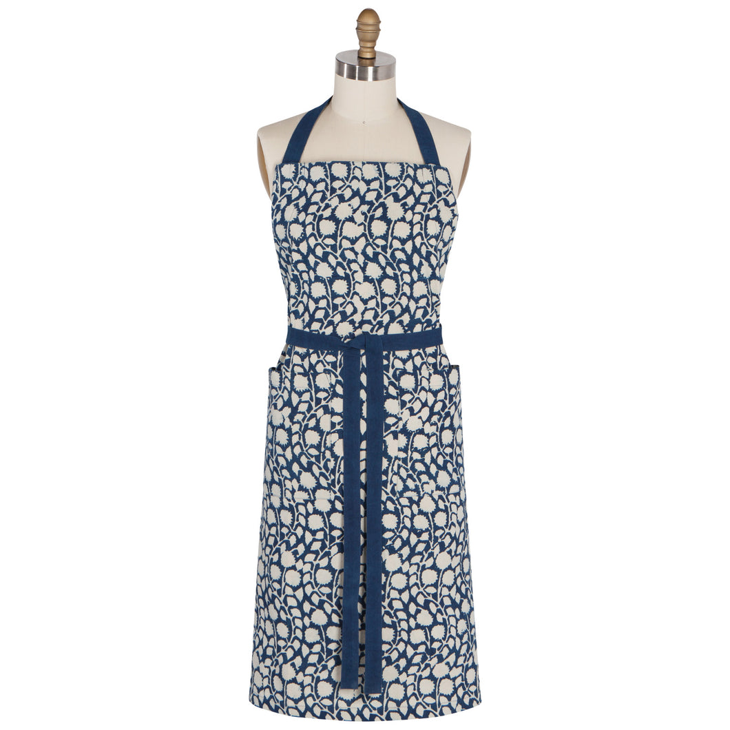 Vinebloom Block Print Apron