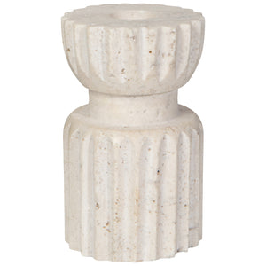 Iona Travertine 4 Inch Candle Holder