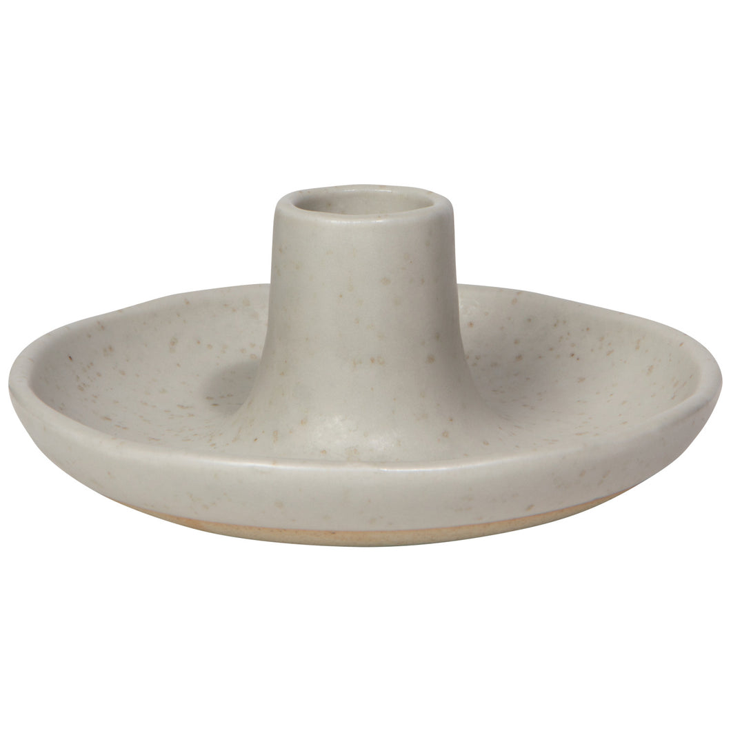Gray Lumina Candle Holder