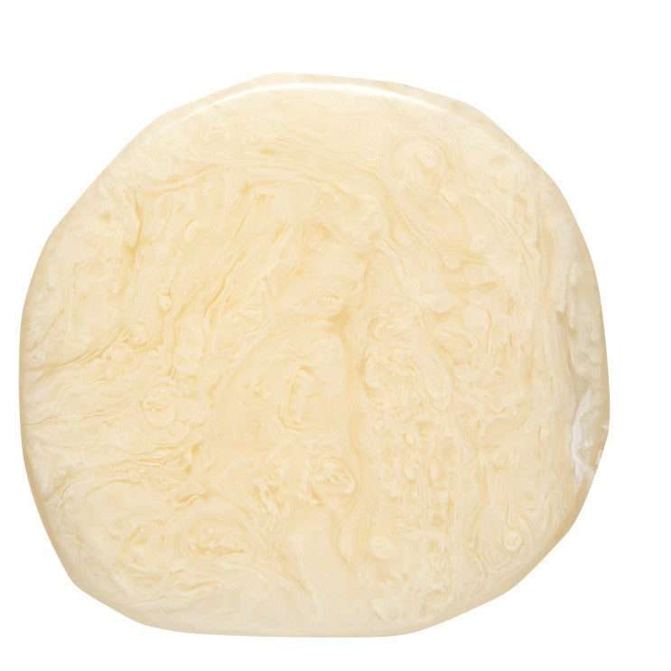 Ivory Resin Coaster
