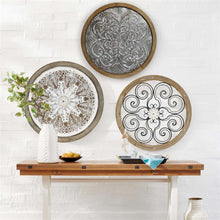 Load image into Gallery viewer, Round Metal Wall Art
