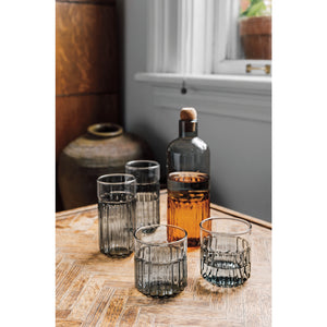 Channel 12oz Glass - Smoke