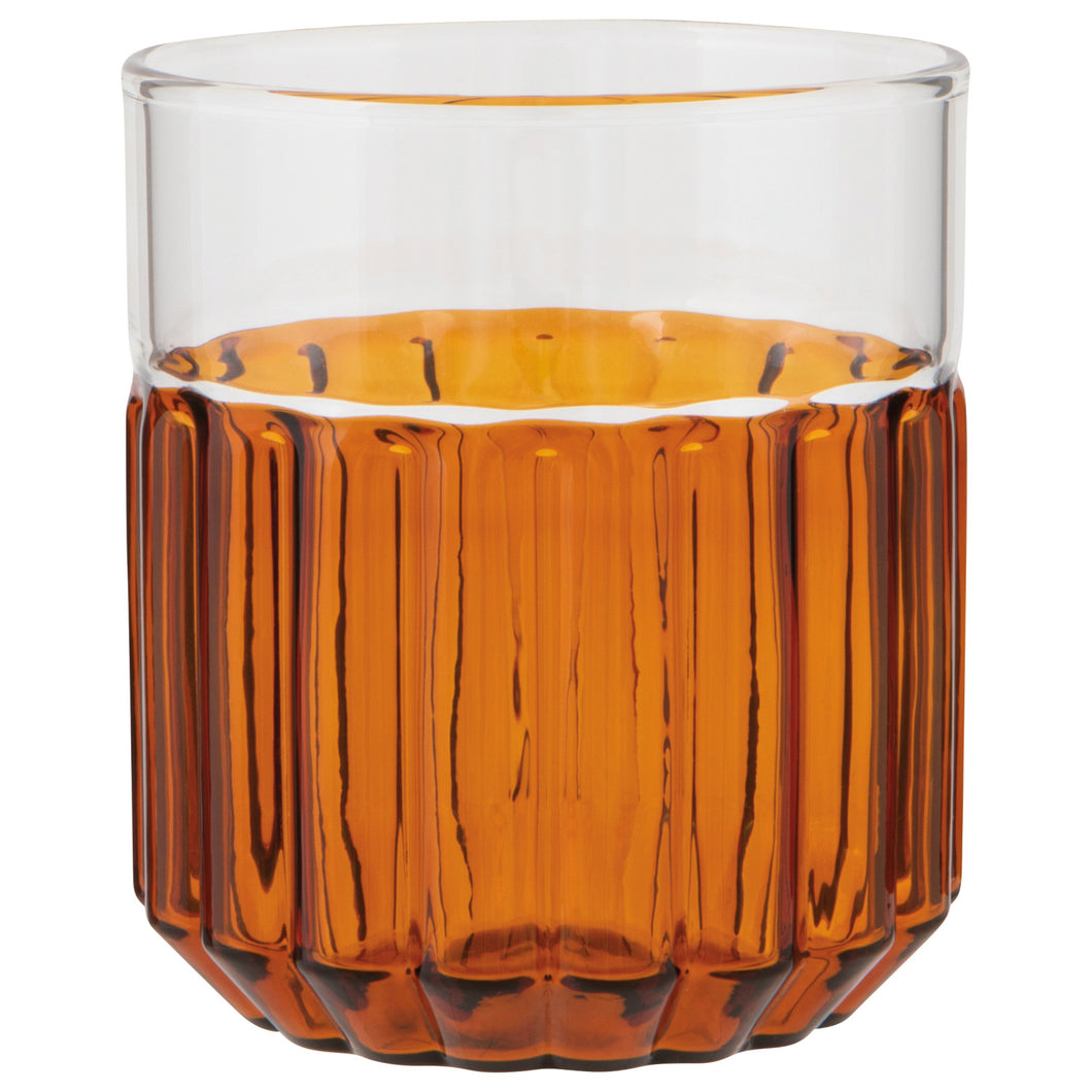 Channel 12oz Glass - Amber