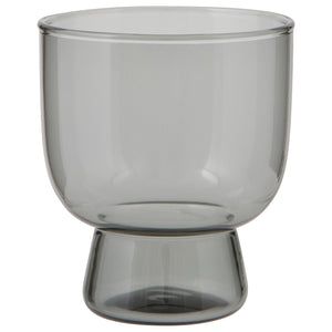 Pedestal 7oz Glass - Smoke