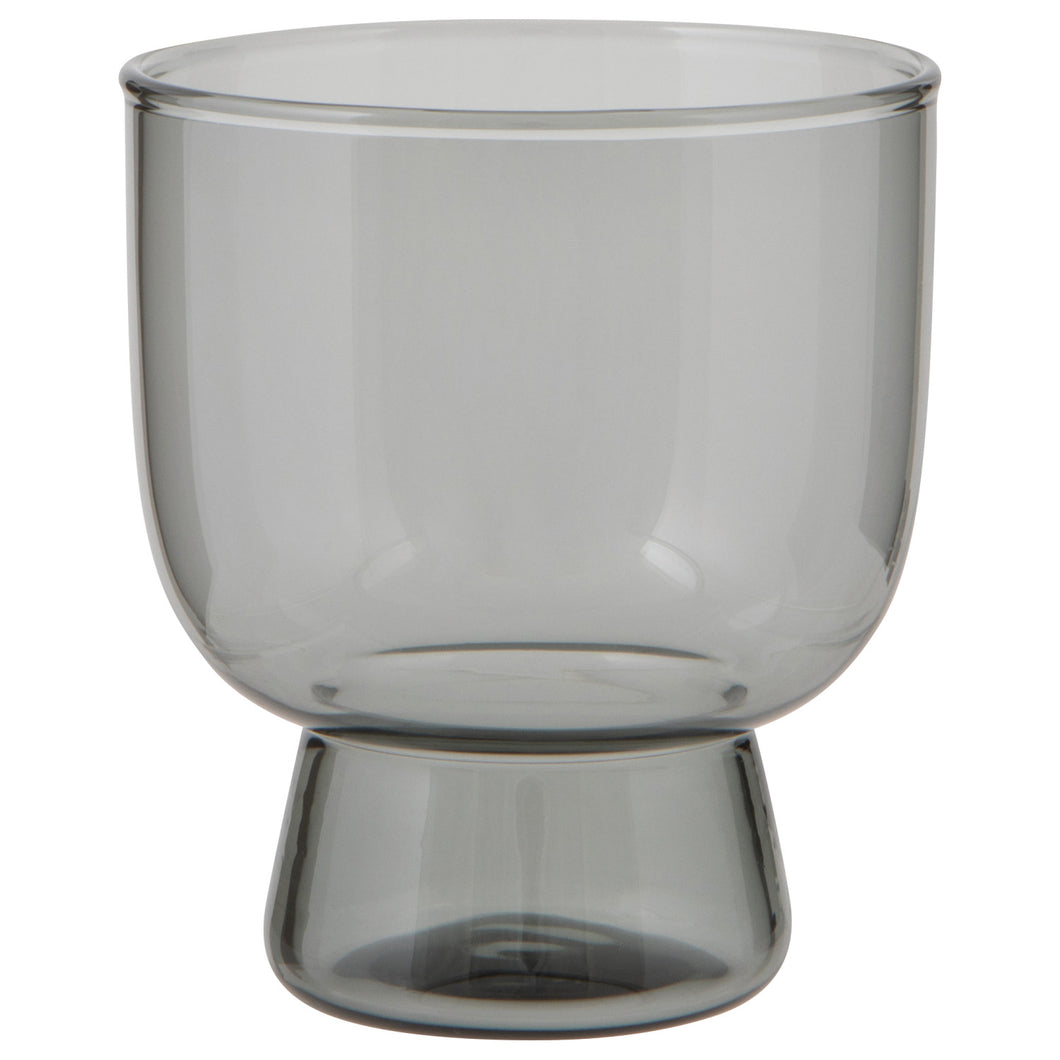 Pedestal 7oz Glass - Smoke