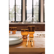 Load image into Gallery viewer, Pedestal 7oz Glass - Amber
