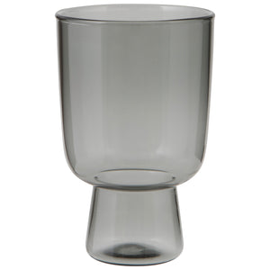Pedestal 11oz Glass - Smoke