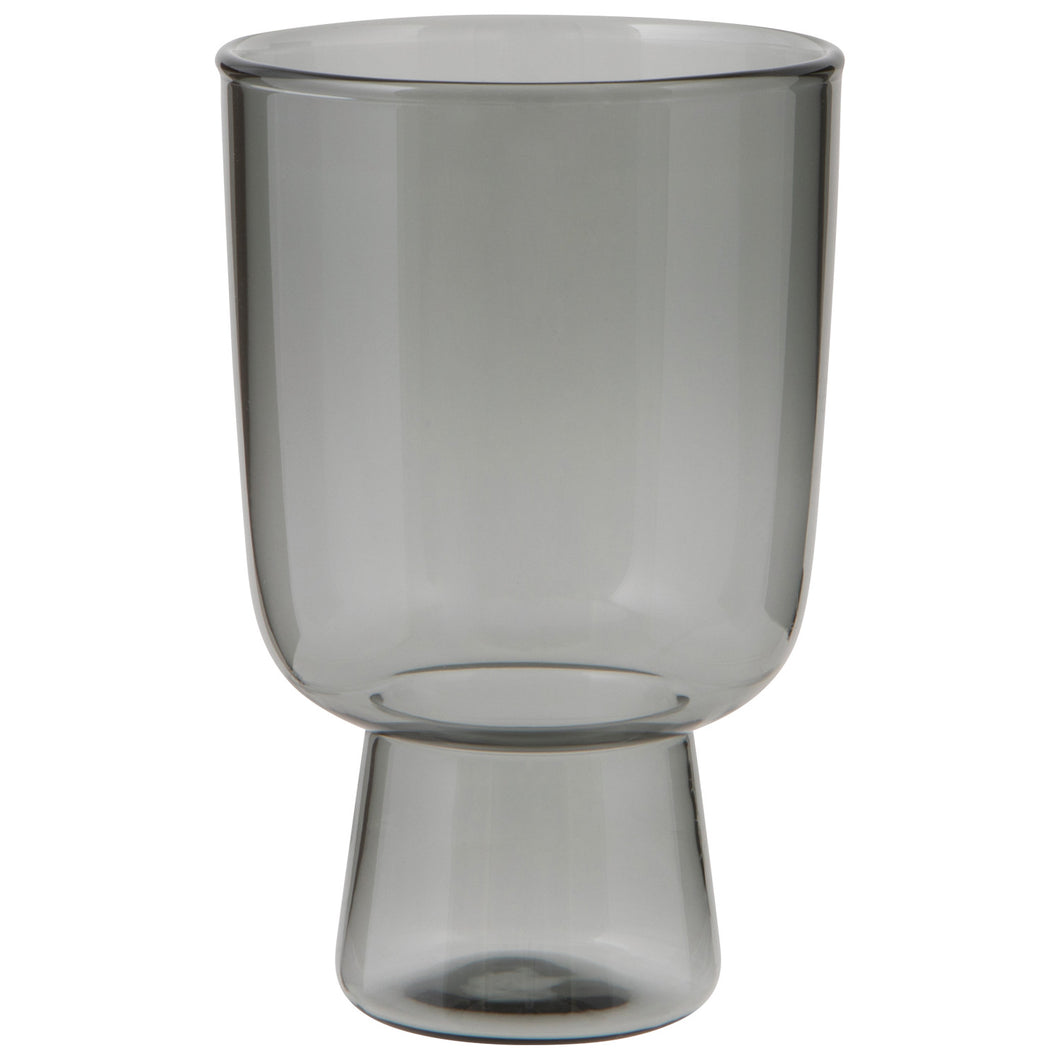Pedestal 11oz Glass - Smoke