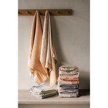Load image into Gallery viewer, Linea Ochre Woven Dishtowels - Set of 2
