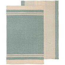 Load image into Gallery viewer, Linea Lagoon Woven Dishtowels - Set of 2

