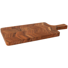 Load image into Gallery viewer, Acacia Chevron 20 Inch Serving Paddle
