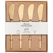 Load image into Gallery viewer, Gold Spreaders - Set of 4
