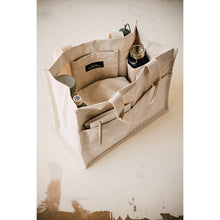 Load image into Gallery viewer, Natural Utility Tote
