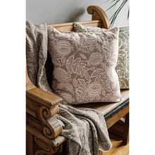 Load image into Gallery viewer, Topiary Green Throw
